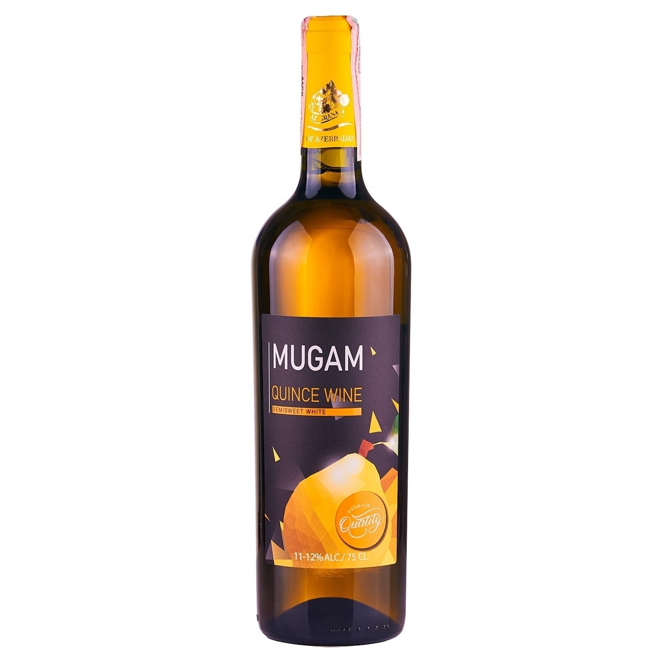 Вино Mugam айвове біле напівсолодке 11-12% 0,75л