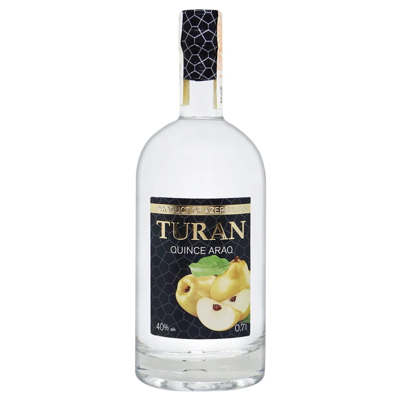 Напій алкогольний Turan айвовий 40% 0,7л