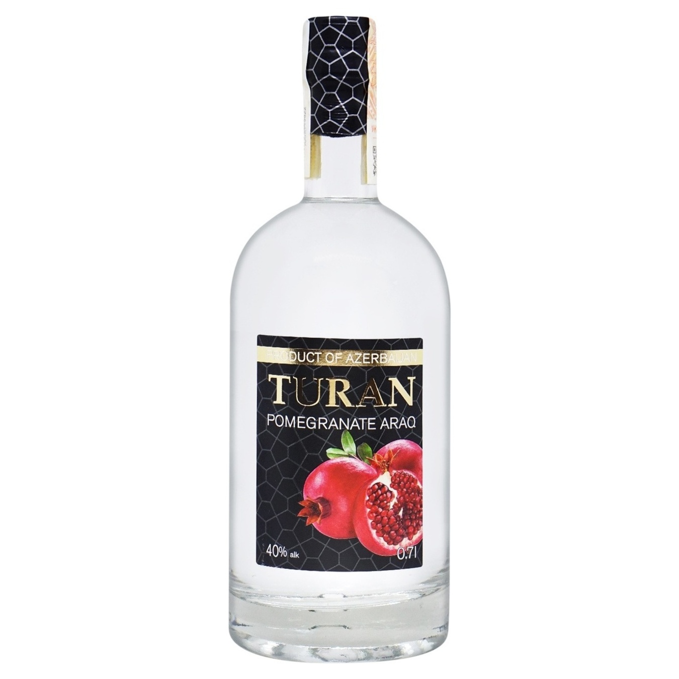 Alcoholic drink Turan pomegranate 40% 0.7 l