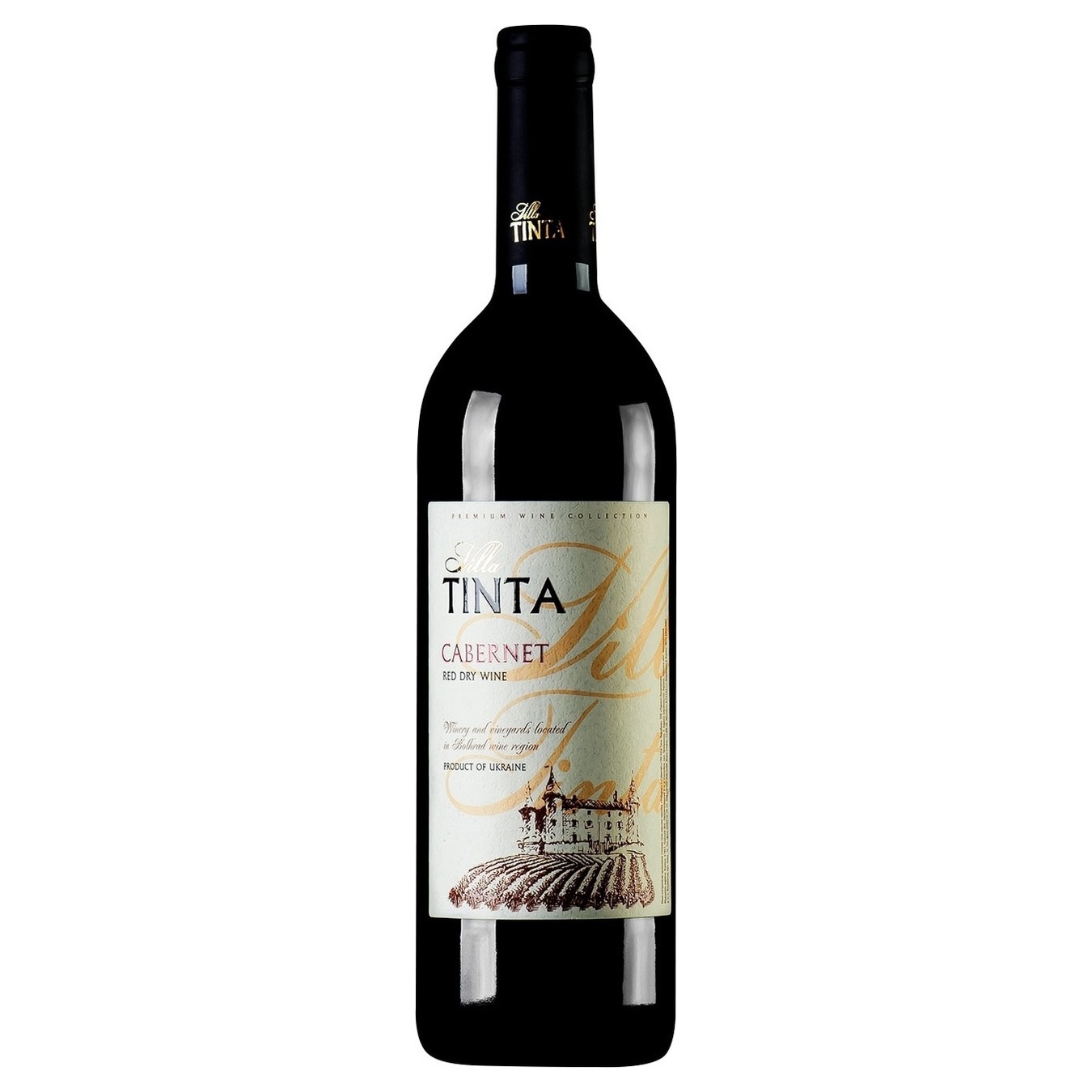 Вино Villa Tinta Каберное сухое красное 11-13% 0,75л