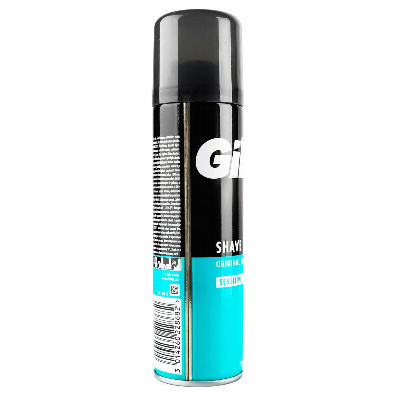 Пiна Gillette для голiння для чутливої шкіри 200мл 3