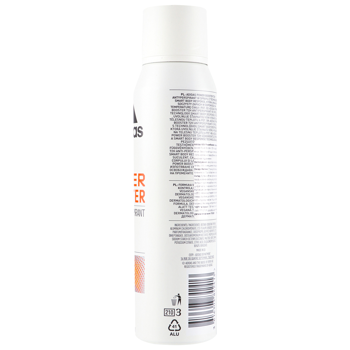 Deodorant Adidas spray Power booster Invincible 150ml 3