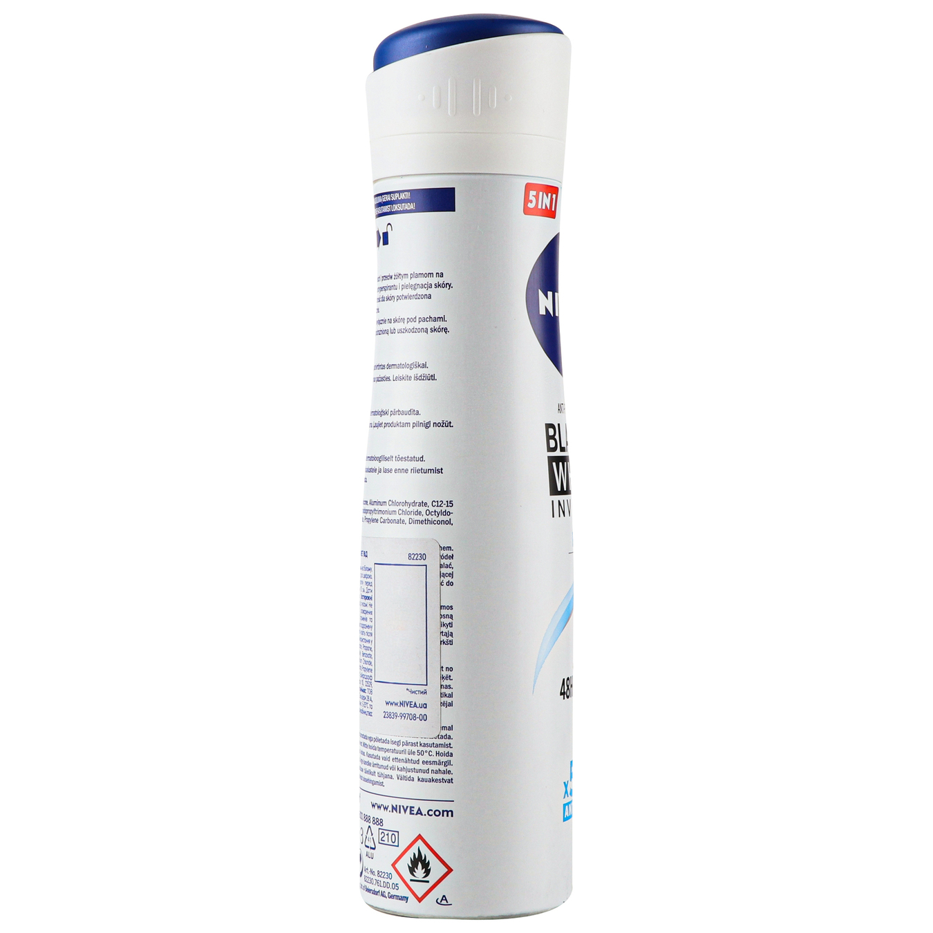 Deodorant Nivea for women Invisible Pure Invisible Protection spray 150ml 2