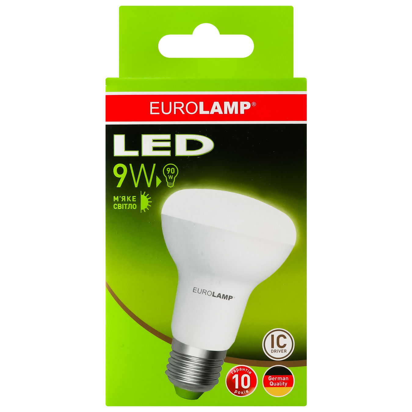 LED lamp Eurolamp eko P R63 9W 3000K E27