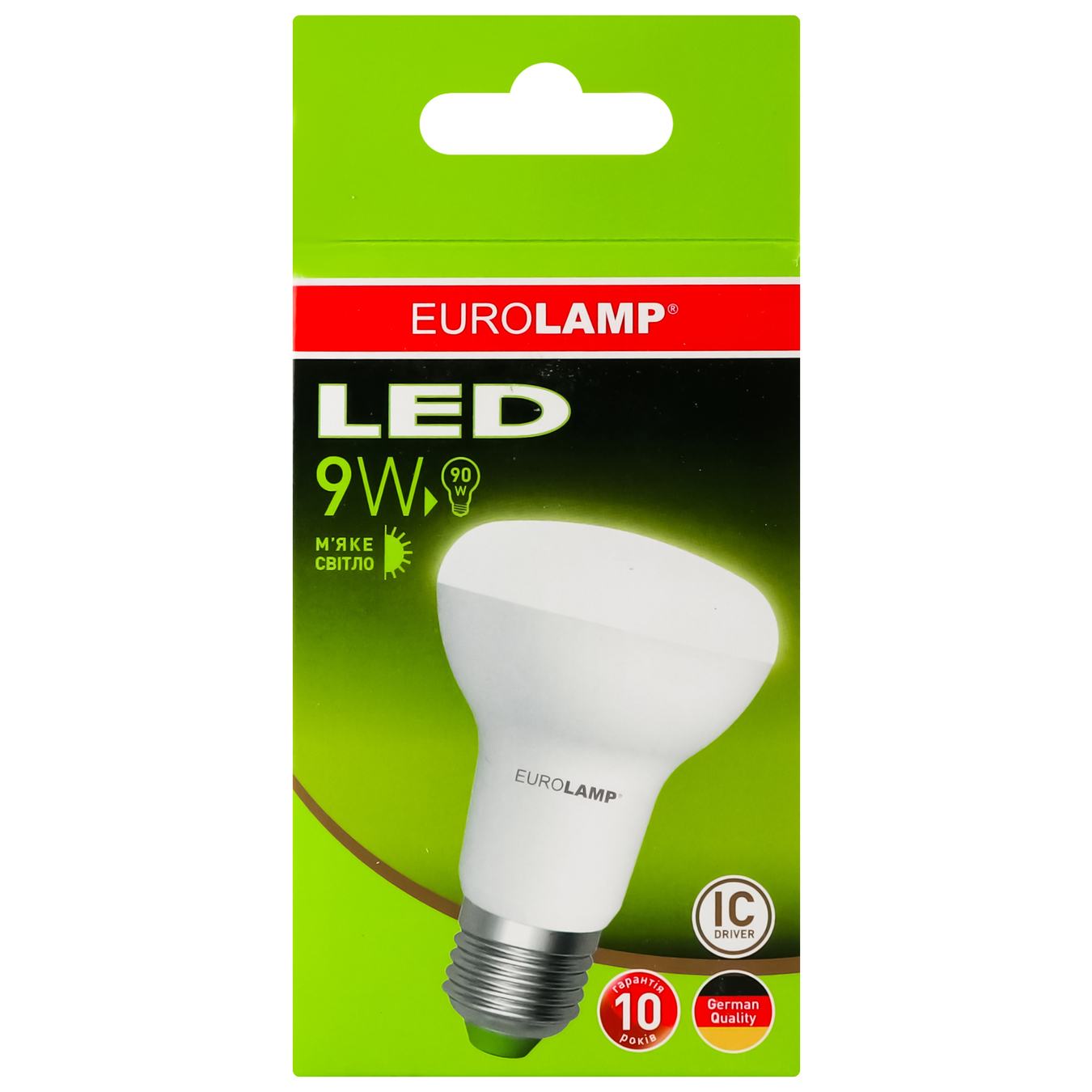 LED lamp Eurolamp eko P R63 9W 3000K E27 2