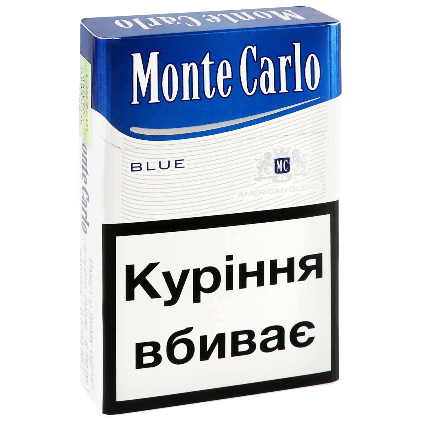 Цигарки Monte-Carlo Blue 20шт (ціна вказана без акцизу) 2