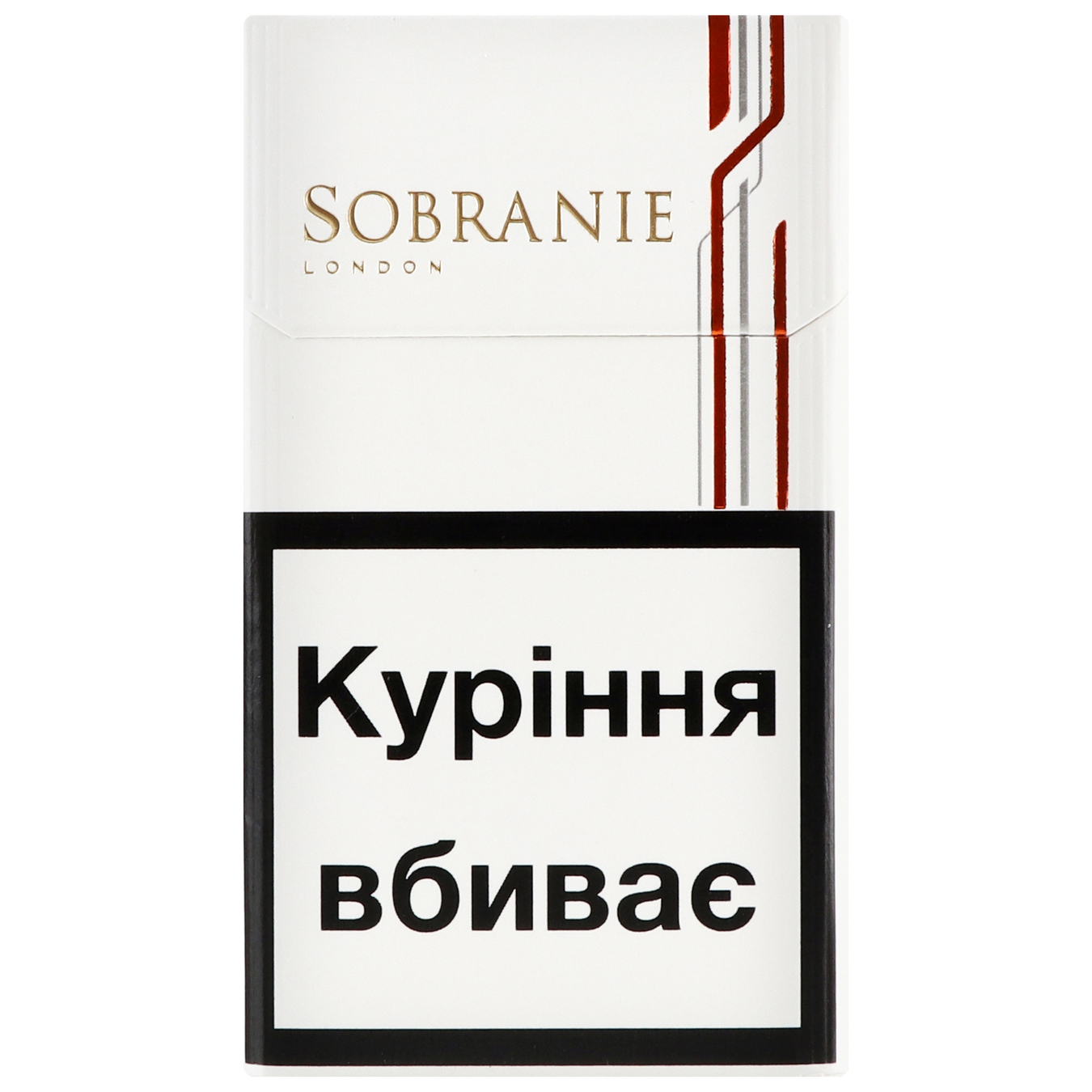 Cigarettes Sobranie Refine White 20pcs (the price is indicated without excise tax)