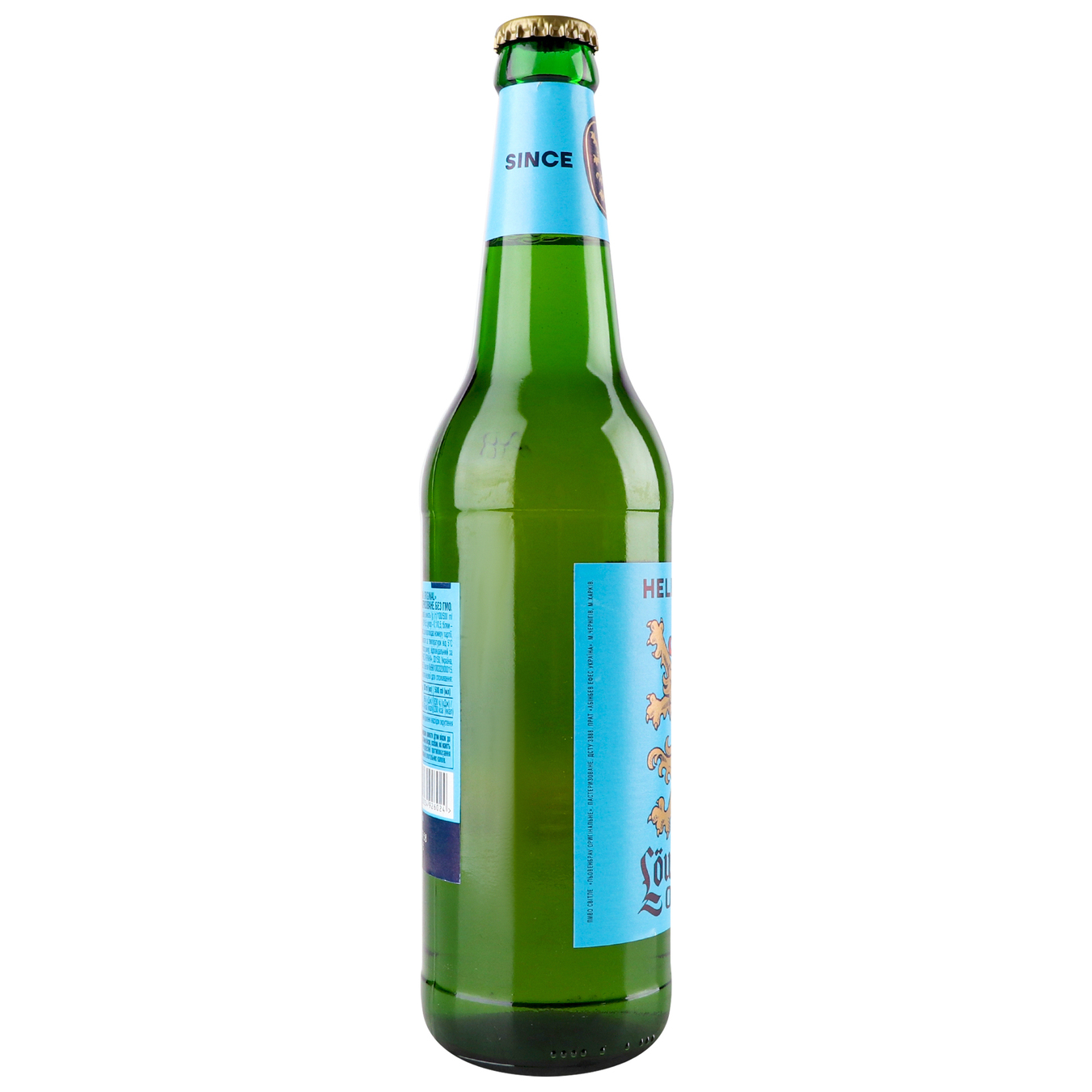 Пиво Lowenbrau Original світле пастеризоване 5,1% 0,5л скляна пляшка 3