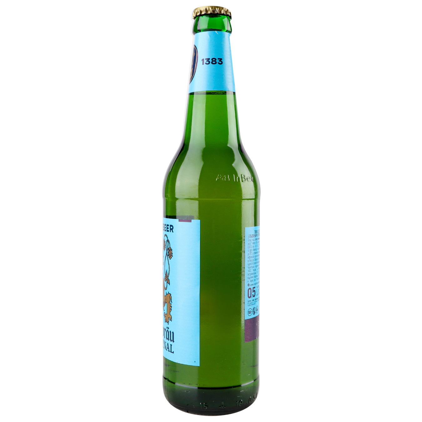Пиво Lowenbrau Original світле пастеризоване 5,1% 0,5л скляна пляшка 4
