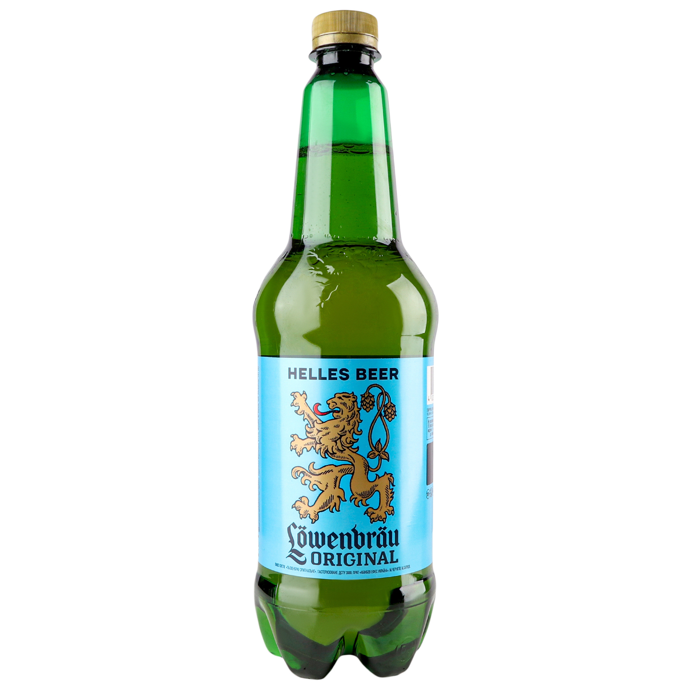 Beer Lowenbrau Original light pasteurized 5.1% 0.9 l