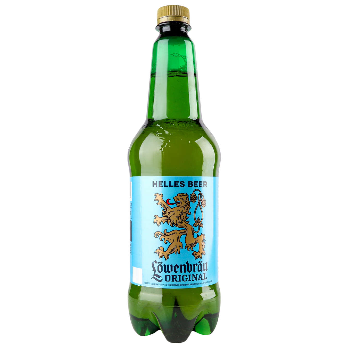 Beer Lowenbrau Original light pasteurized 5.1% 0.9 l 3