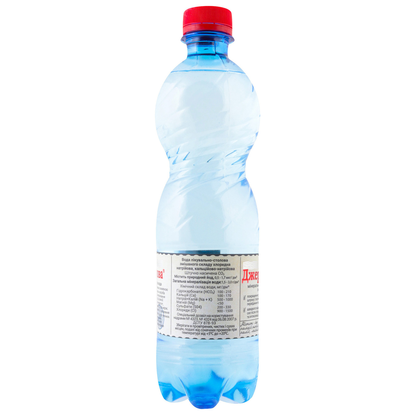 Jacob's Spring mineral water slightly carbonated 0.5l 4