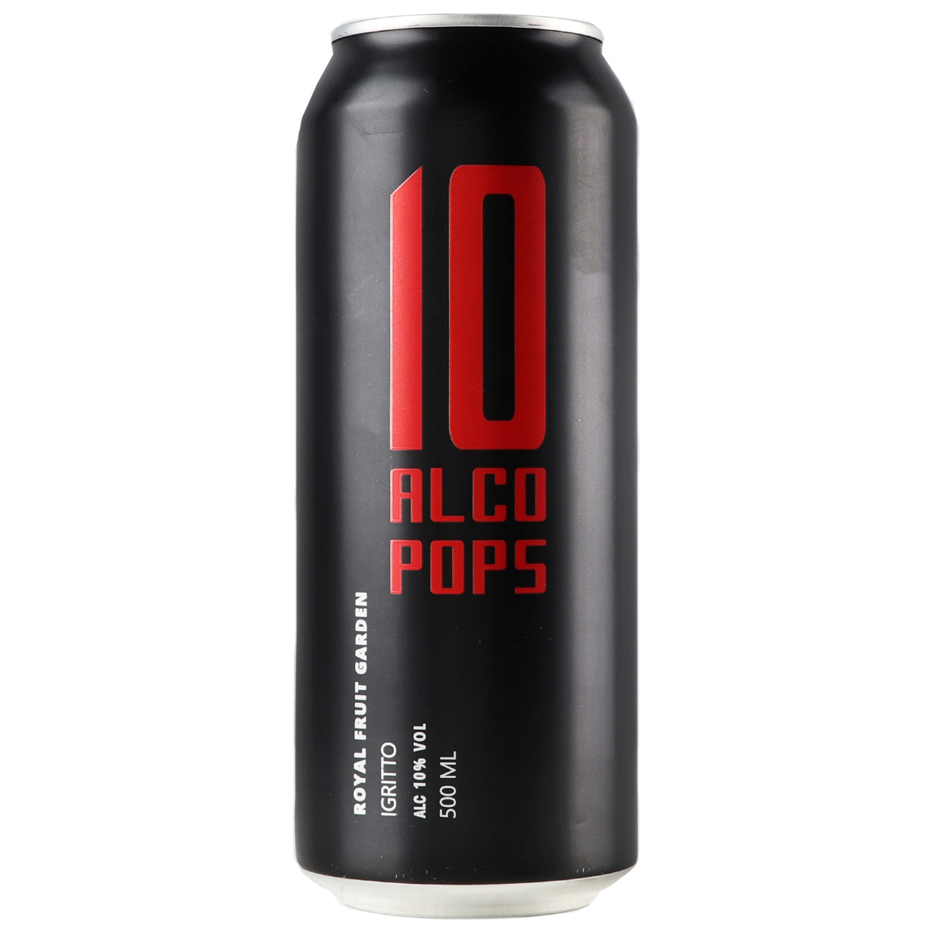 Напій зброджений газований Alco Pops Igritto 10% 0,5л залізна банка
