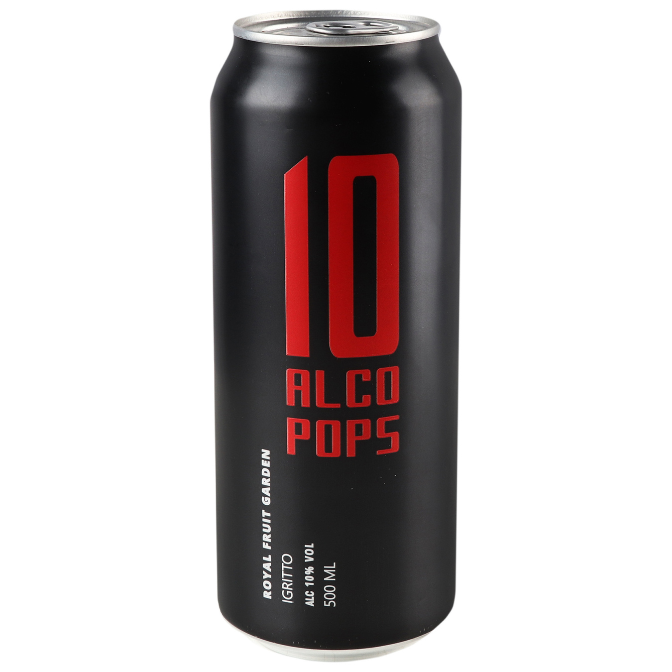 Fermented carbonated drink Alco Pops Igritto 10% 0.5 l iron can 4