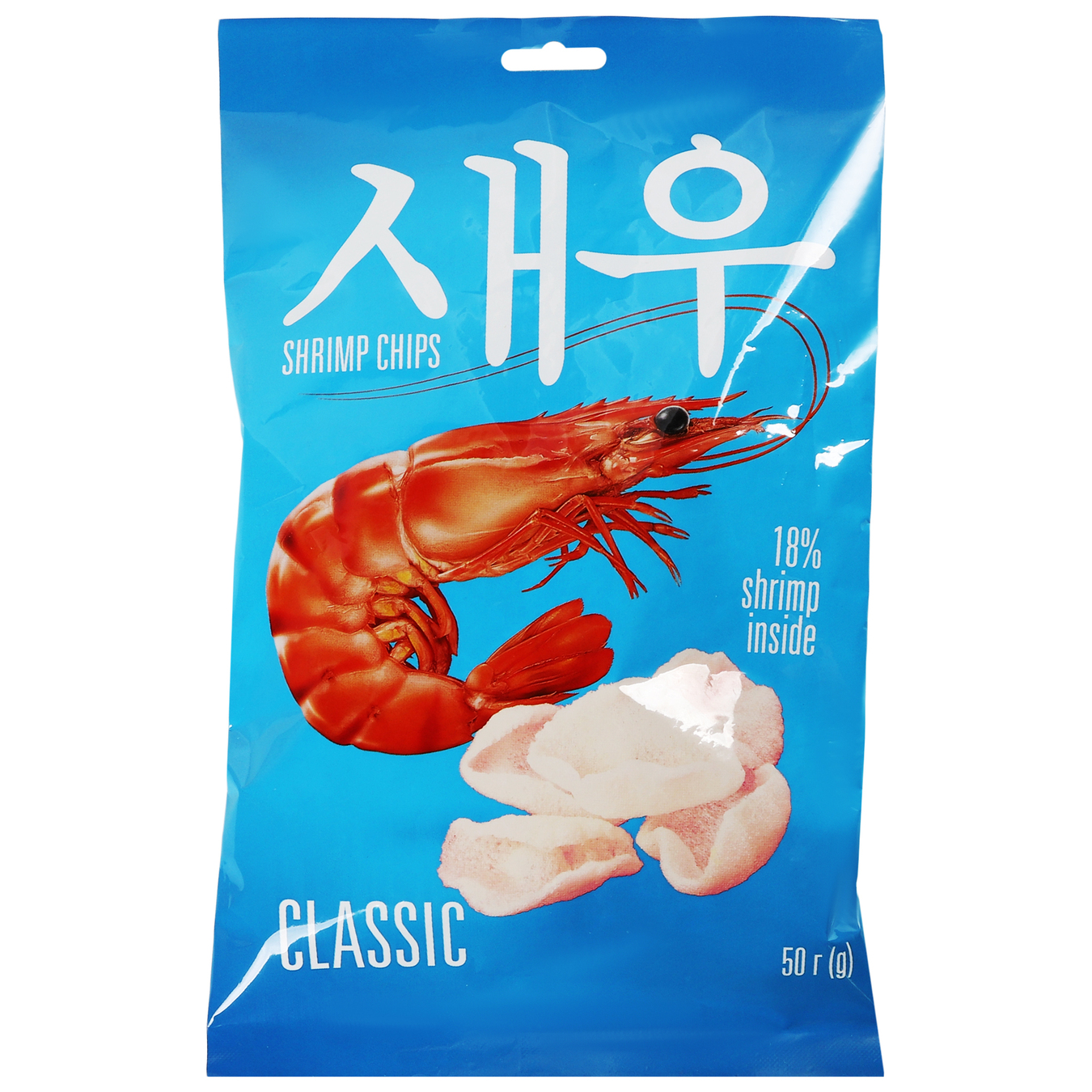 Чiпси креветочні Shrips оригінальні 50г