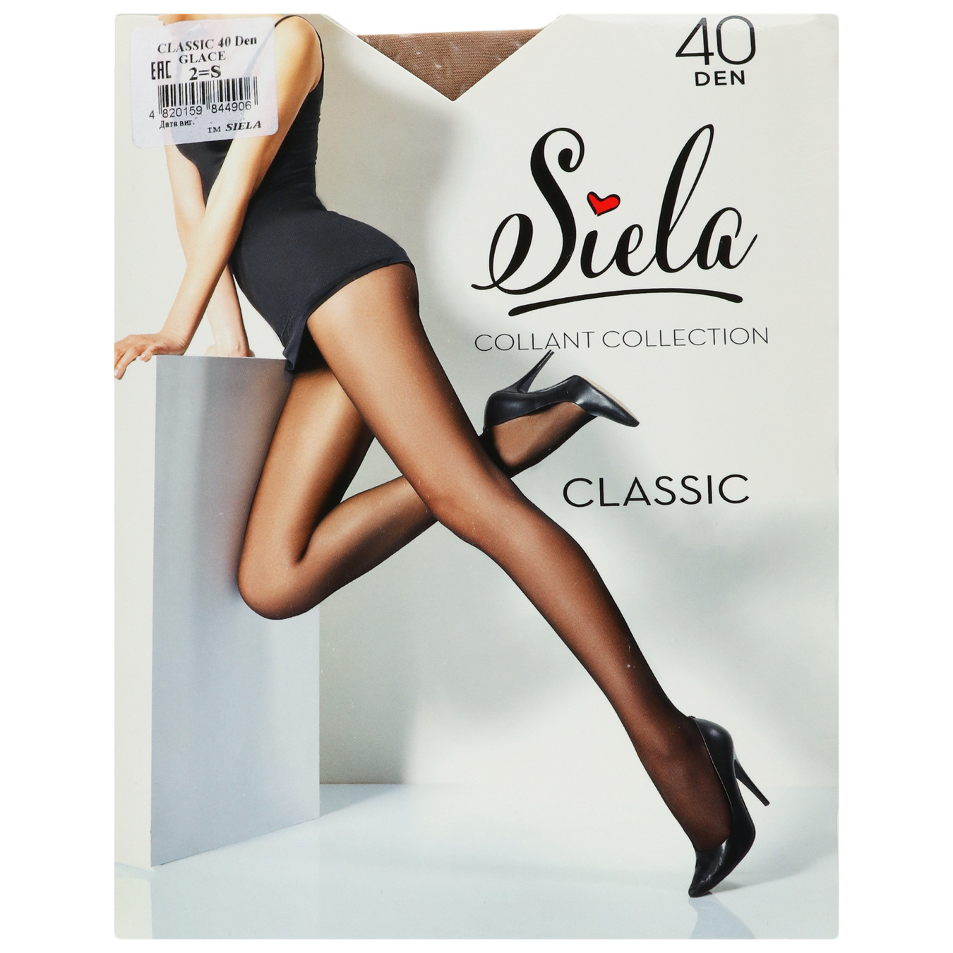 Women's tights Siela Classic 40den glase size 2