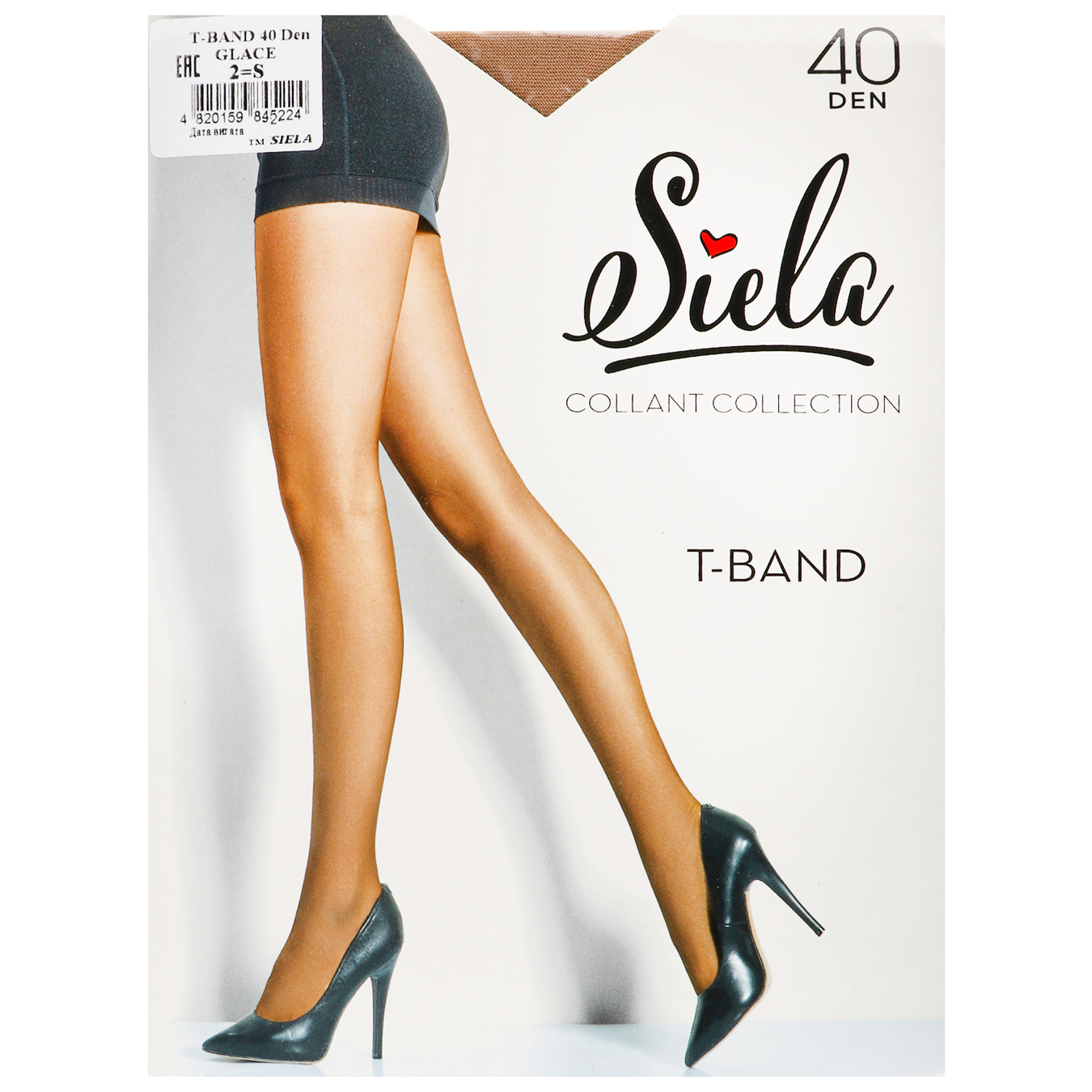 Women's tights Siela T-Band 40 days glase size 2