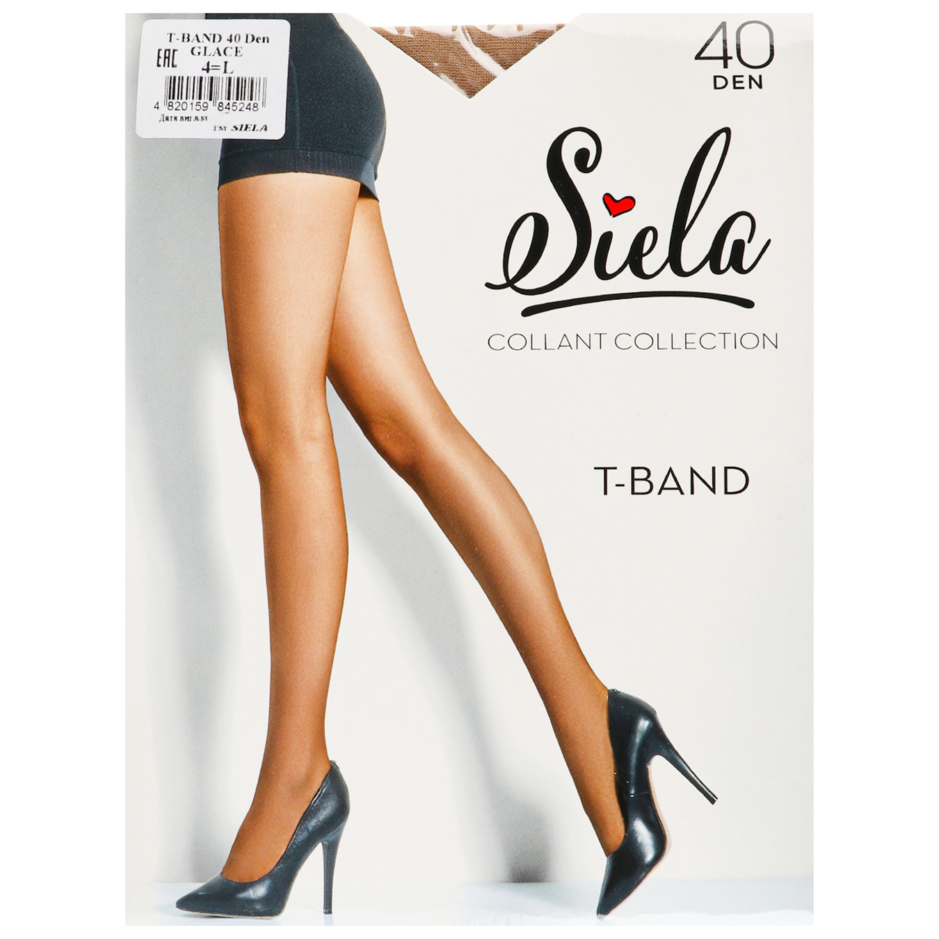 Women's tights Siela T-Band 40 days glase size 4