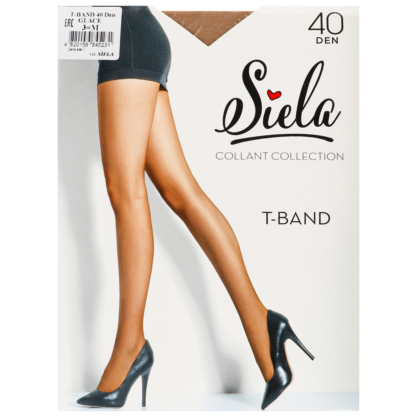 Women's tights Siela T-Band 40 days glase size 3
