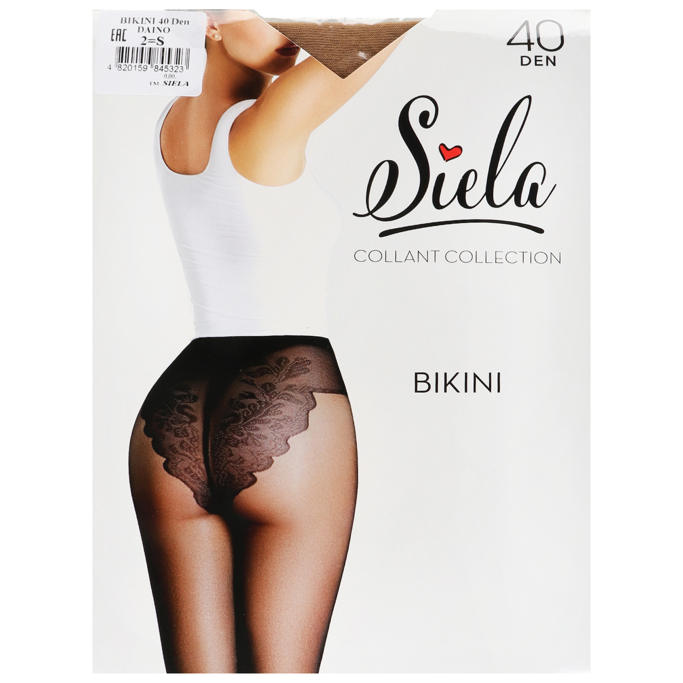 Women's tights Siela Bikini 40 days daino size 2
