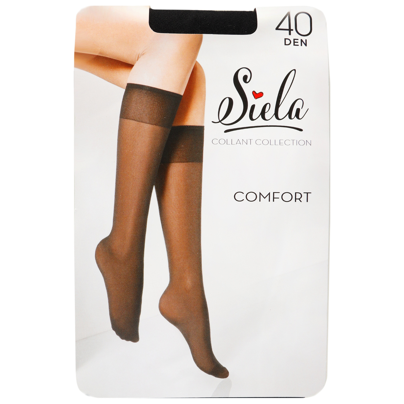Women's golf shoes Siela Comfort 40den nero size 23