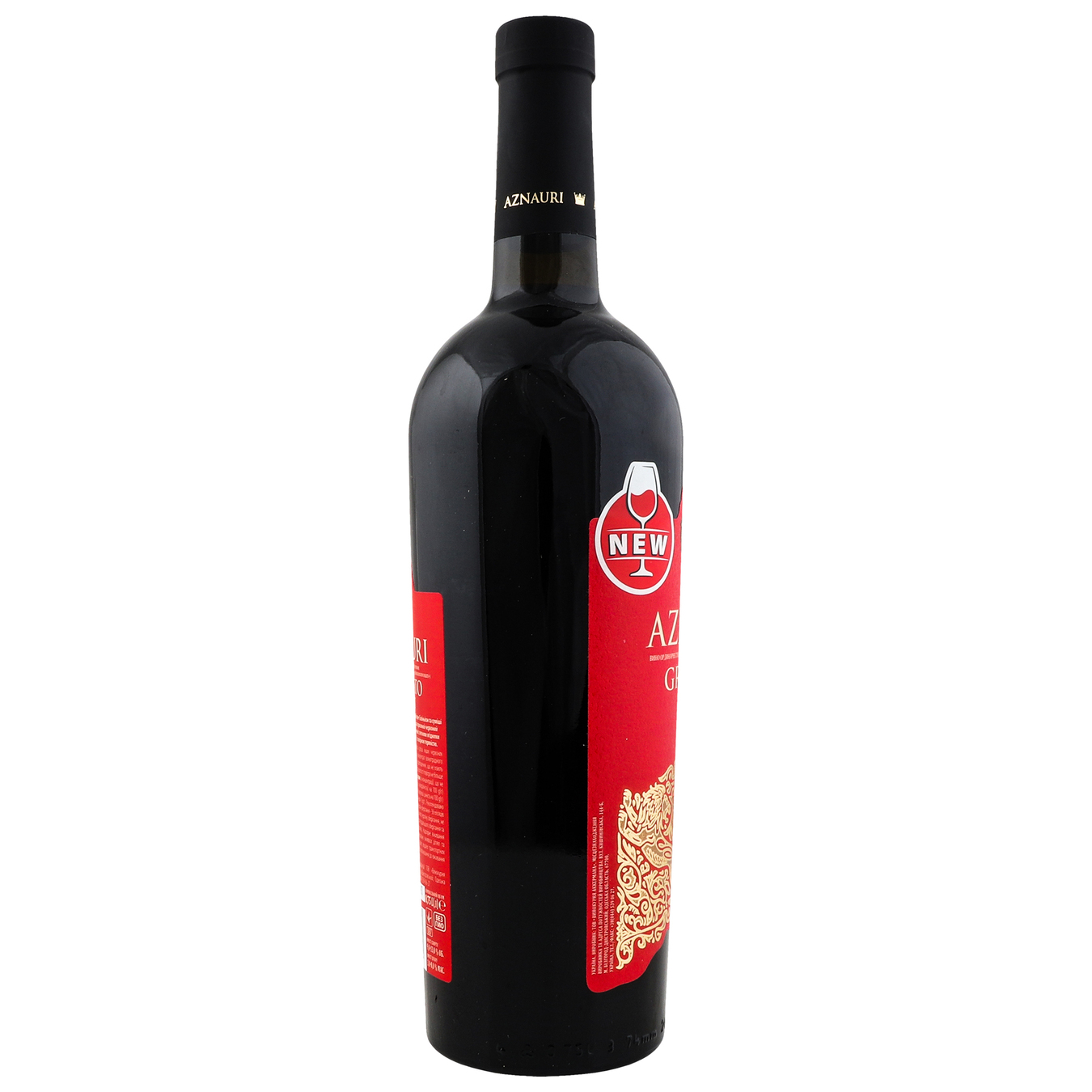 Вино Aznauri Granato Valley красное полусладкое 13% 0,75л 4