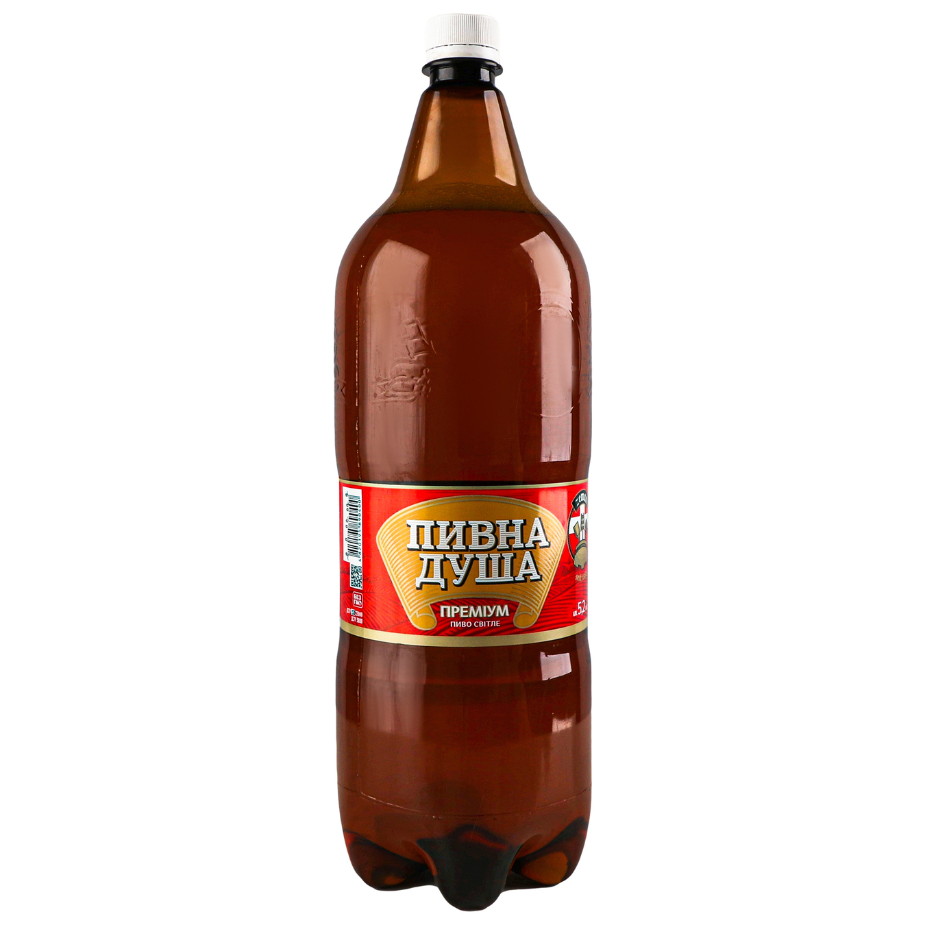 Пиво светлое Земан Пивная Душа 4,2% 2л пластиковая бутылка