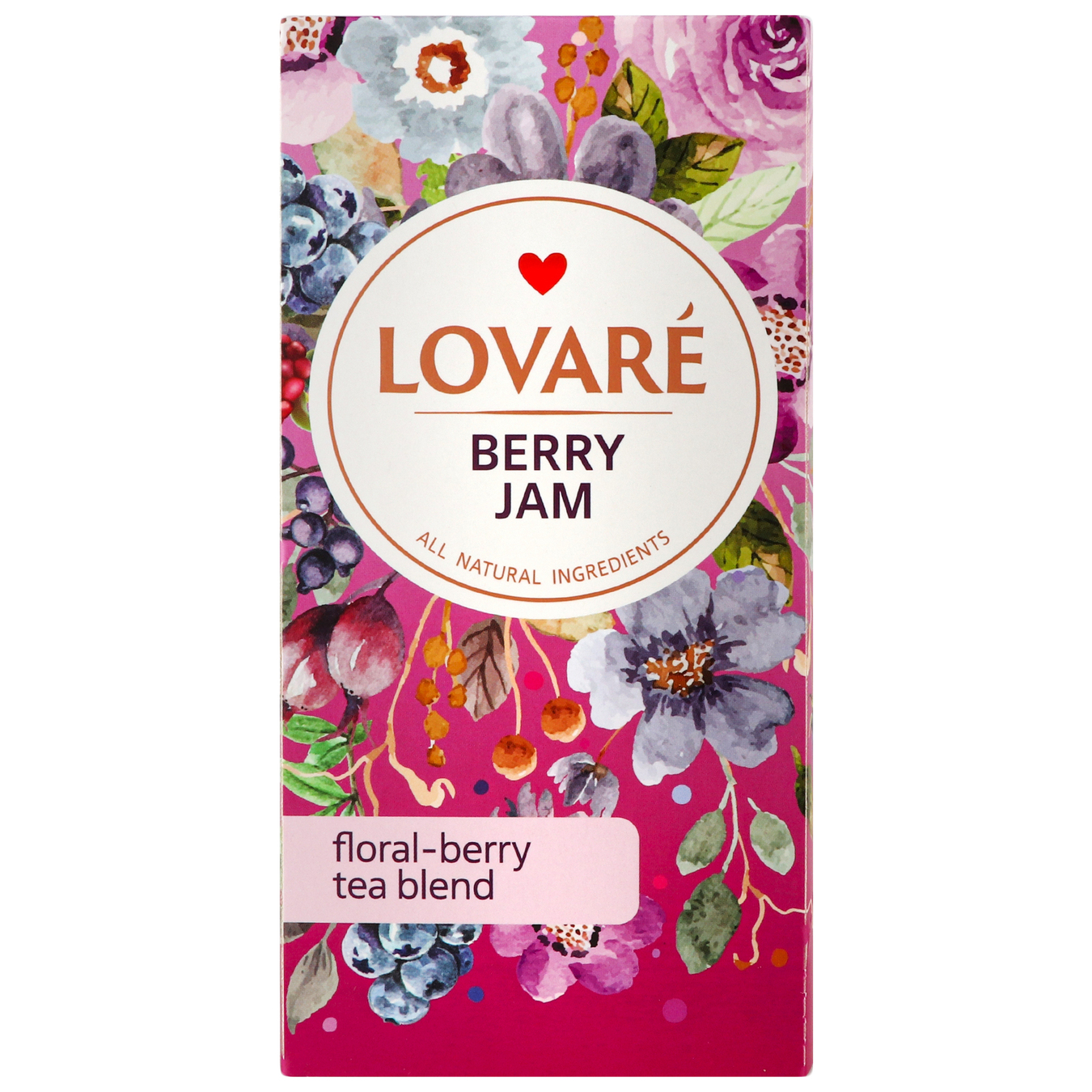 Lovare tea Berry cake 24*1.5g