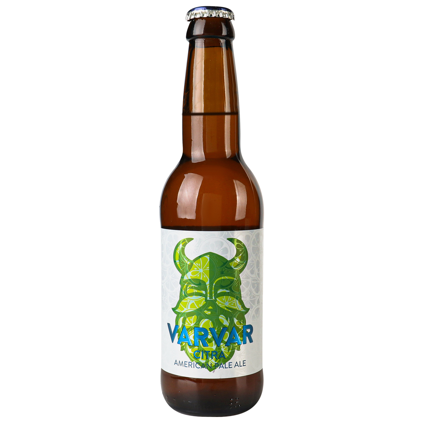 Пиво світле VARVAR CITRA 6% 0,33л скляна пляшка