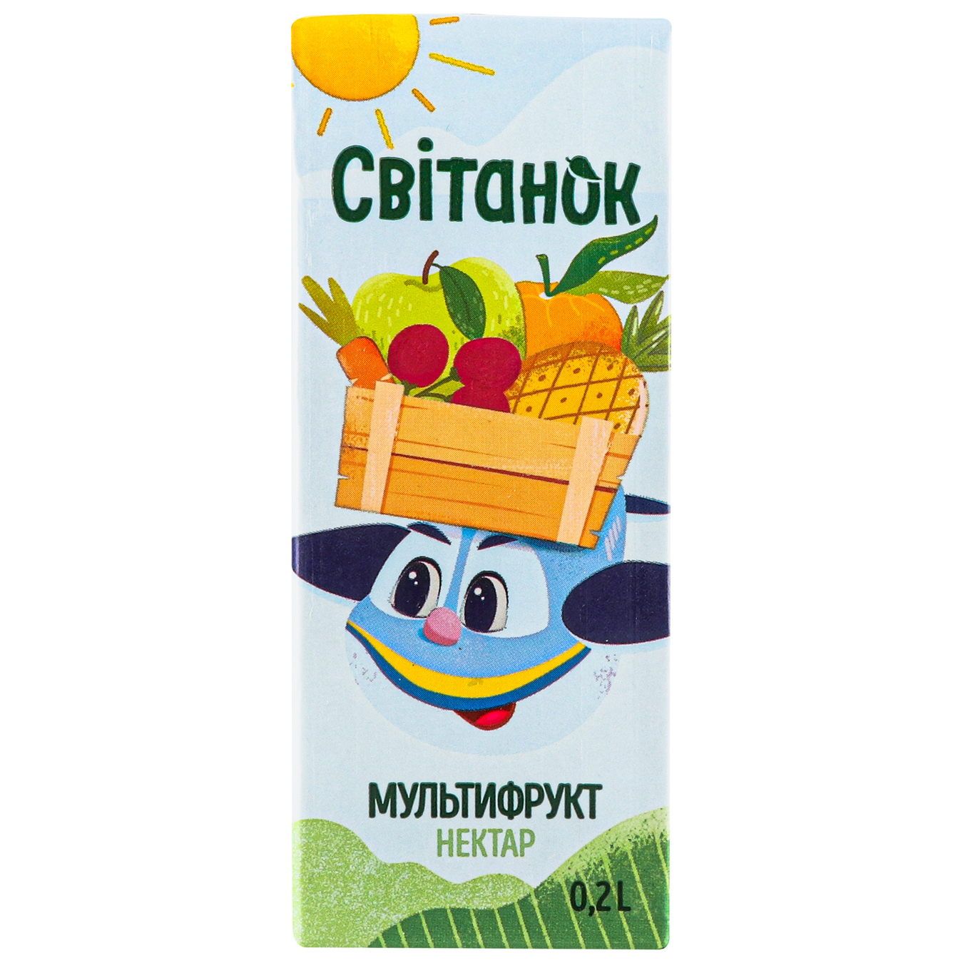 Nectar Svitanok multifruit with vitamins unlit sterilized 0.2l