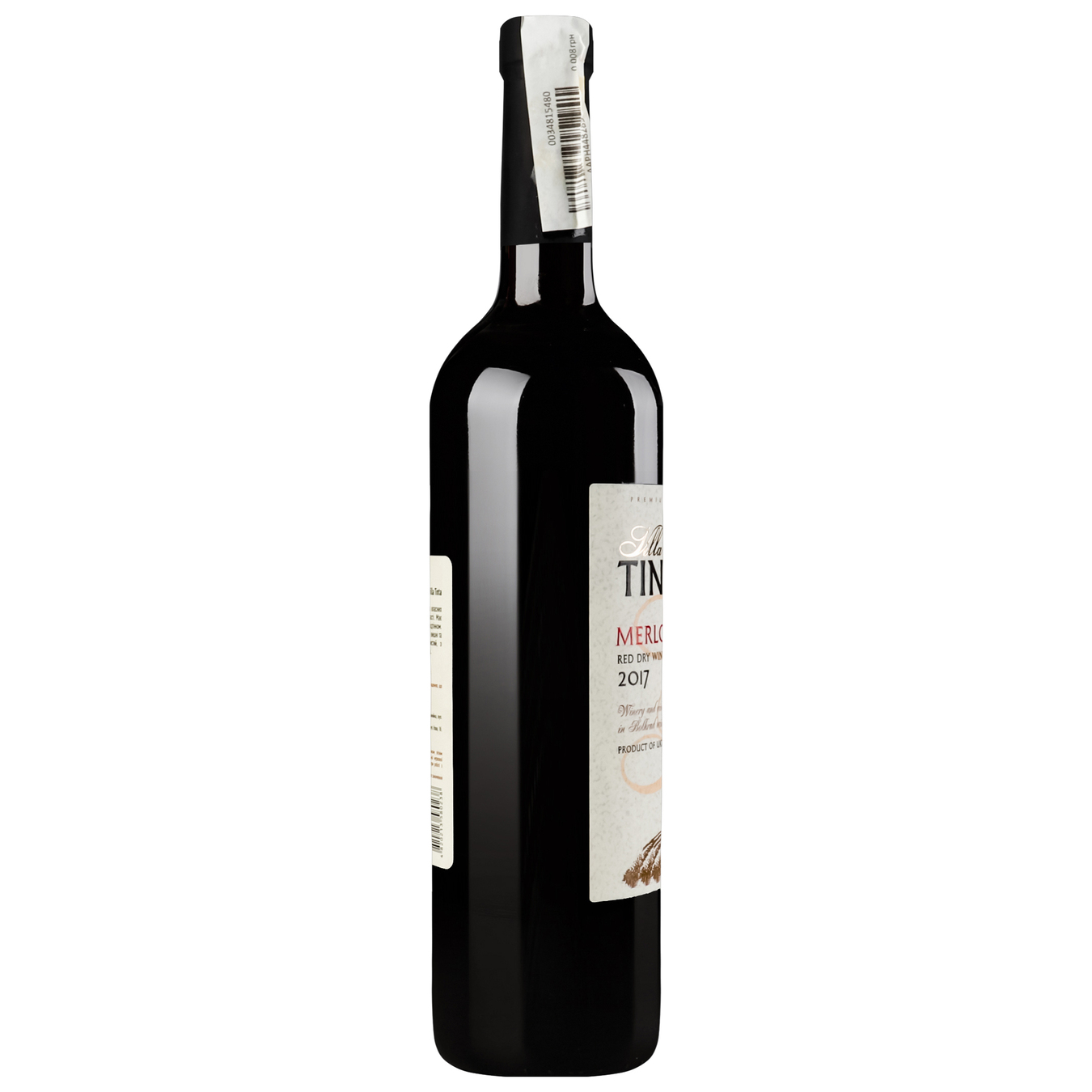 Wine Villa Tinta Merlot red dry 11-13% 0.75 l 3