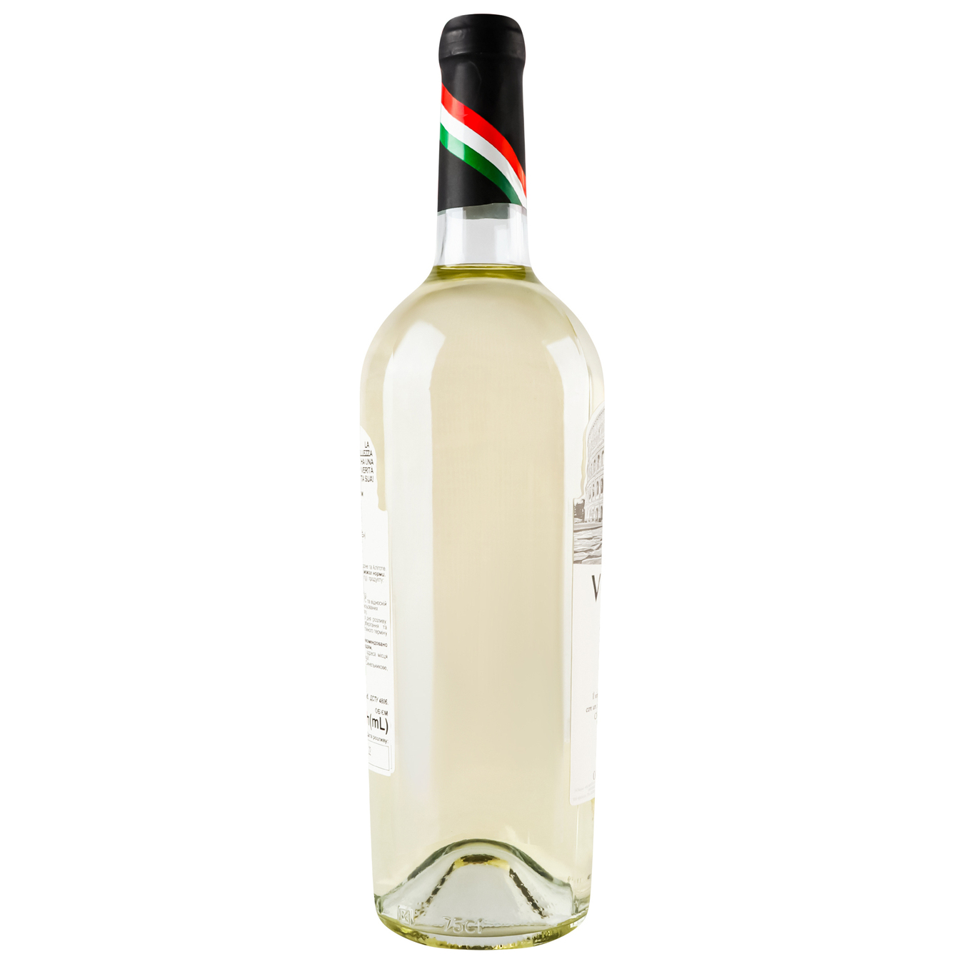 Вино Viaggioi Via Monte белое сухое 9,5-14% 0,75л 2
