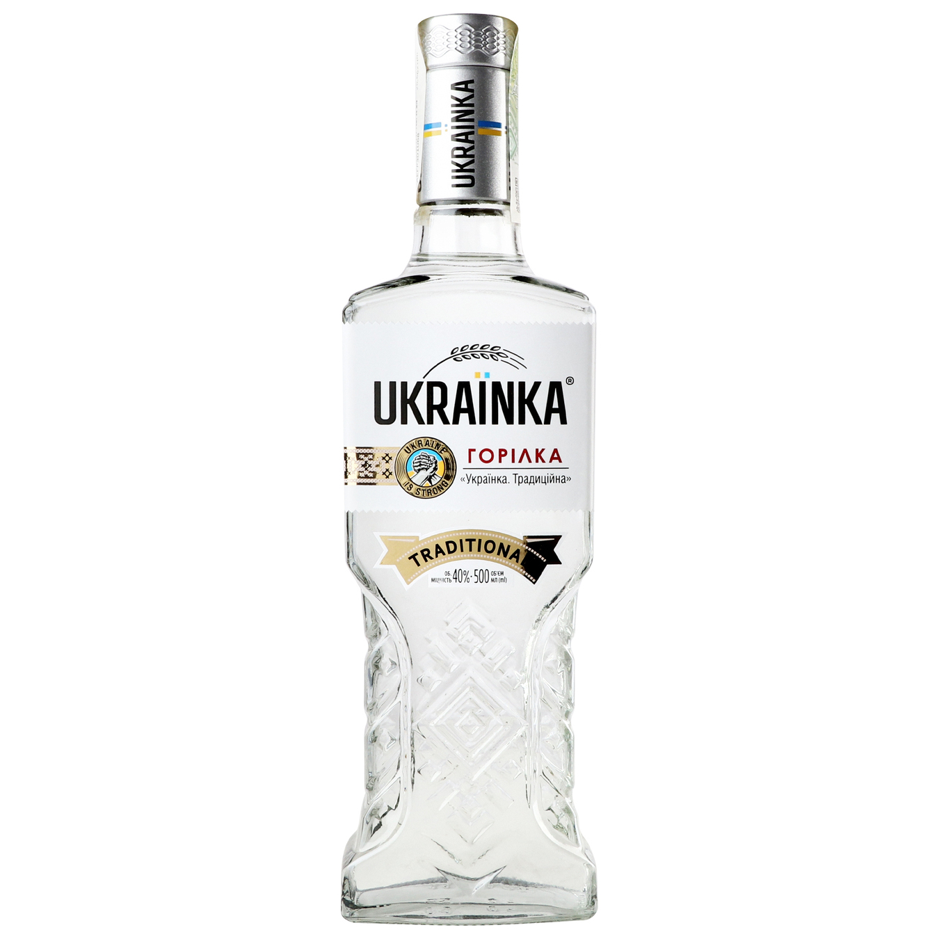 Vodka Ukrainka Traditional 40% 0.5 l