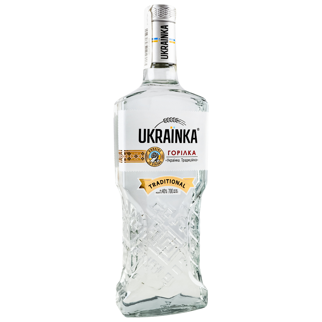 Vodka Ukrainka Traditional 40% 0.7l 4