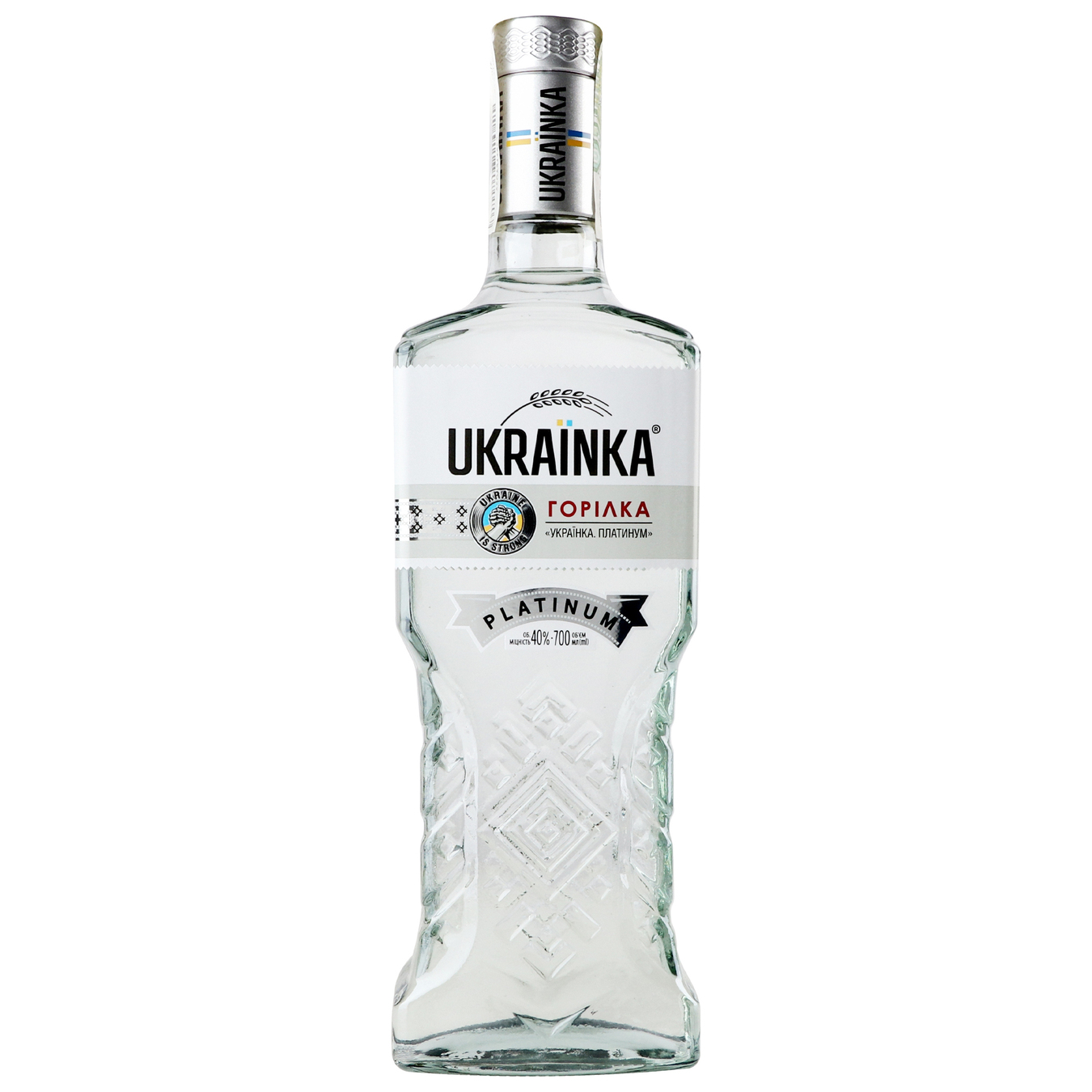 Vodka Ukrainka Platinum 40% 0.7l