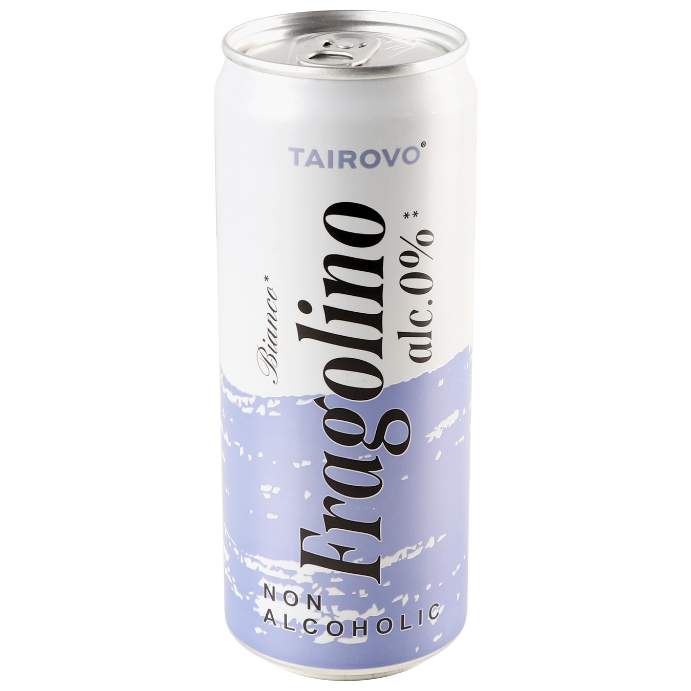 Wine drink Tairovo Fragolino Bianco non-alcoholic sparkling 0% 0.33l 2