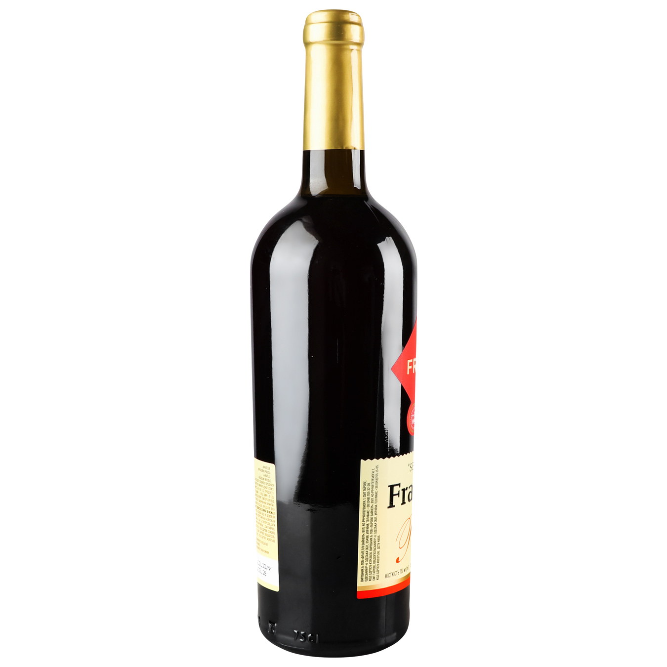 Вино Fratelli Fragolino красное полусладкое 9-13% 0,75л 4