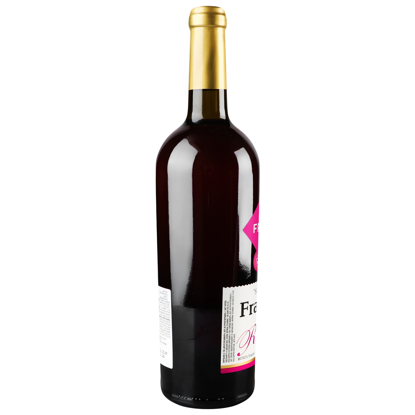 Вино Fratelli Fragolino рожеве напівсолодке 9-13% 0,75л 3