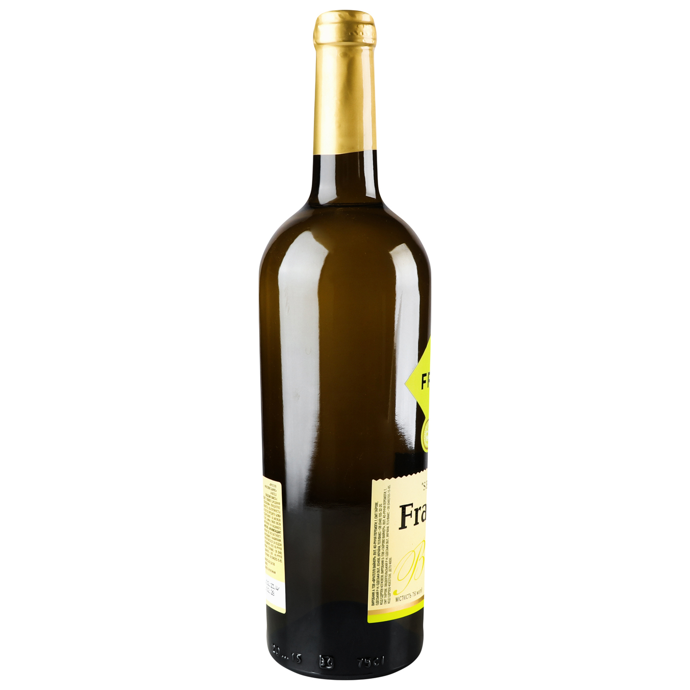 Вино Fratelli Fragolino Bianco біле напівсолодке 9-13% 0,75л 2