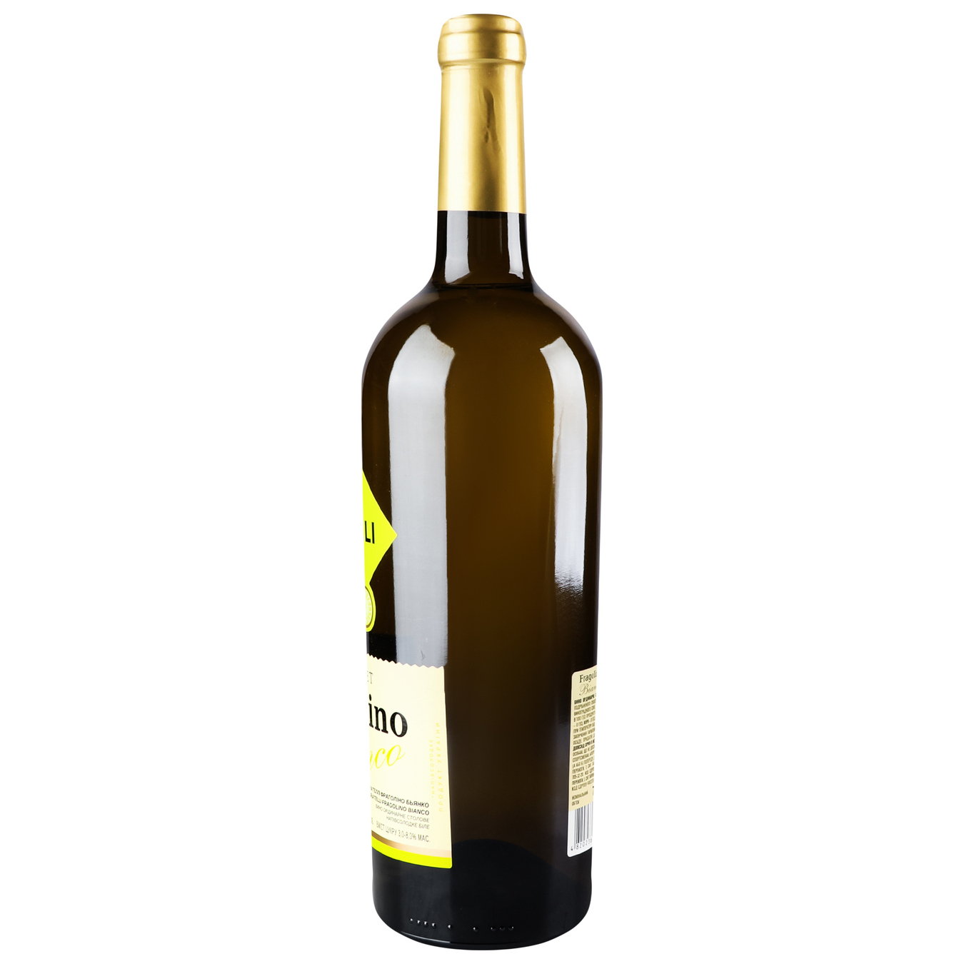 Вино Fratelli Fragolino Bianco біле напівсолодке 9-13% 0,75л 4