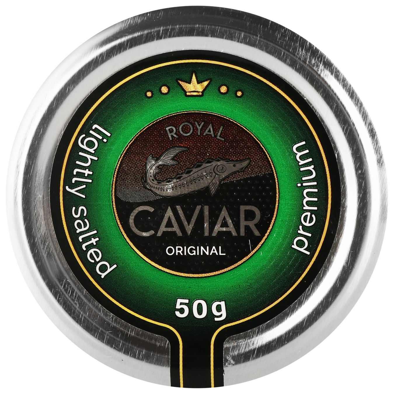 Икра Royal Caviar Premium осетровая зернистая 50г 3