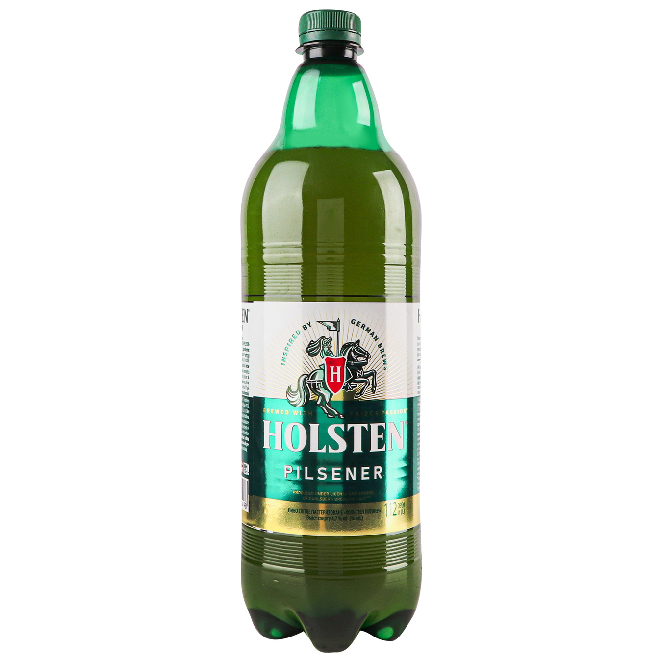 Light beer Holsten Pilsner PET 1.12 l