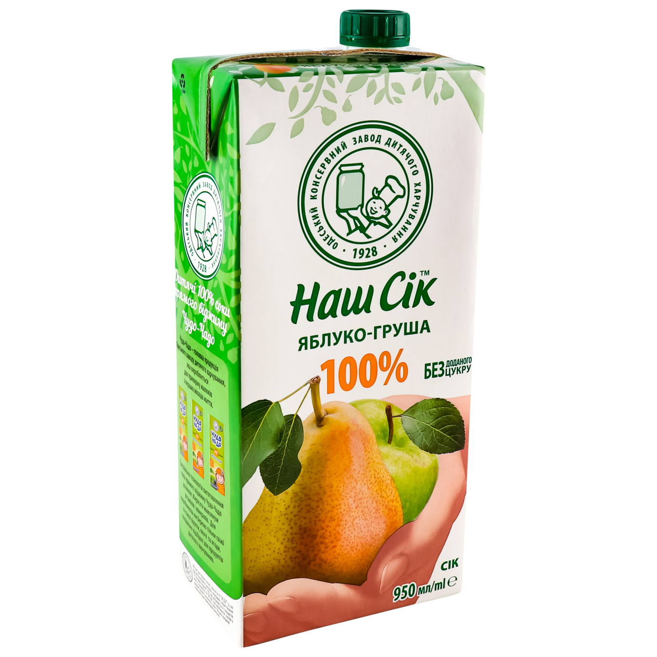 Our Juice Pear-apple juice 0.95l 3