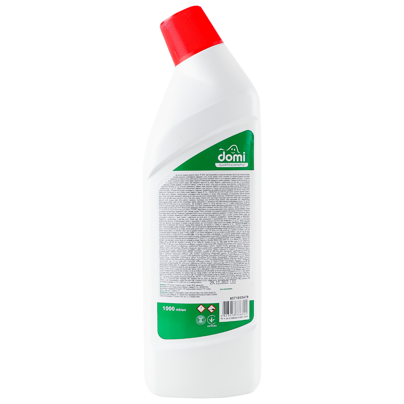 Gel Domi Freshness for cleaning bathrooms 1l 5