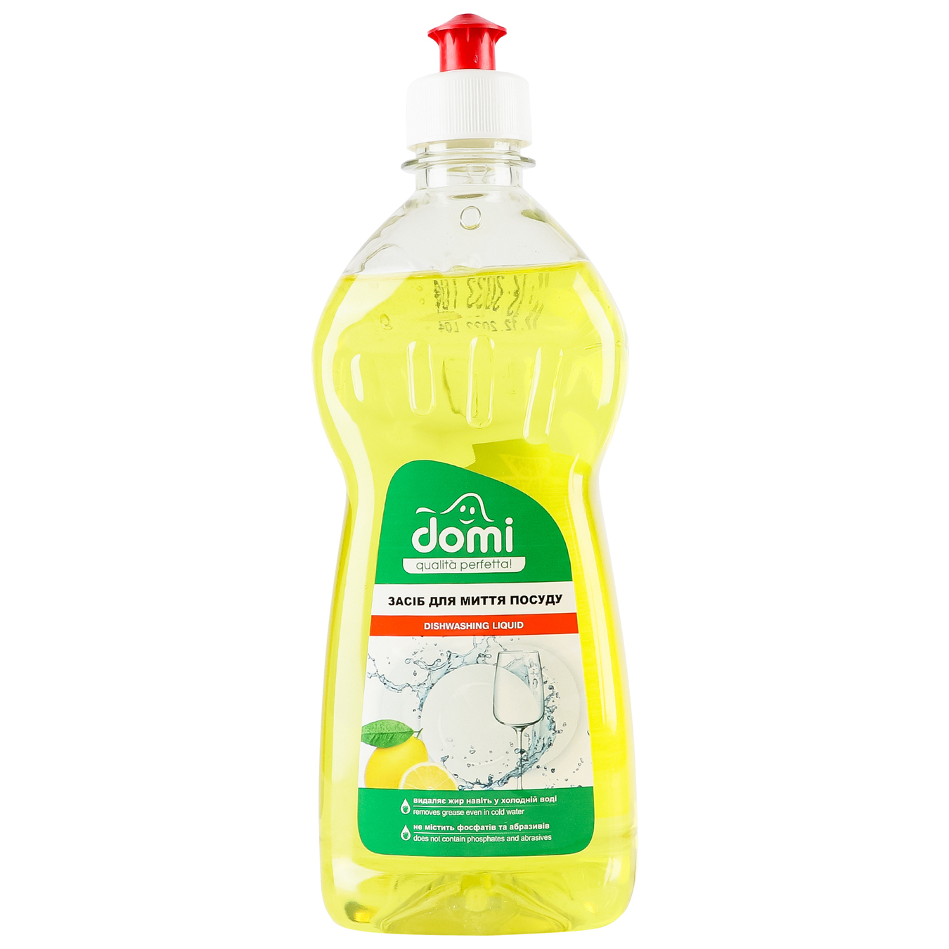 Dishwashing detergent Domi Lemon 500ml