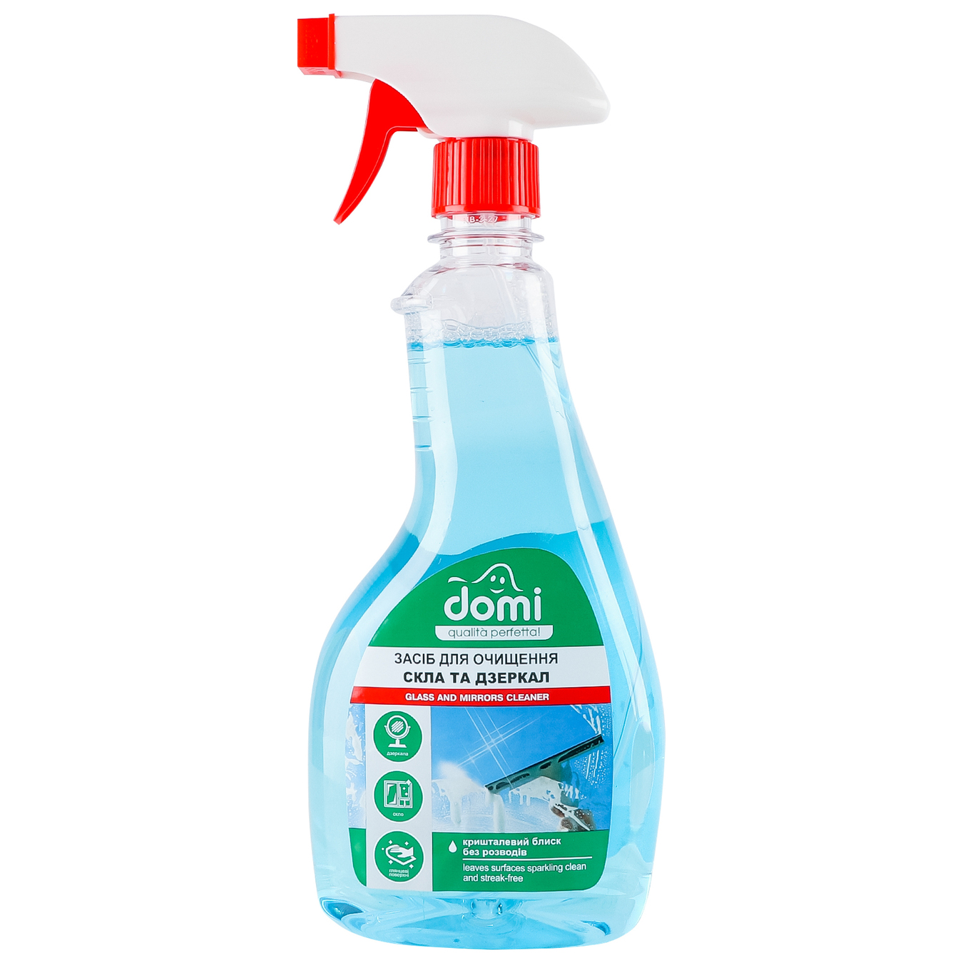 Glass and mirror cleaner Domi 500ml