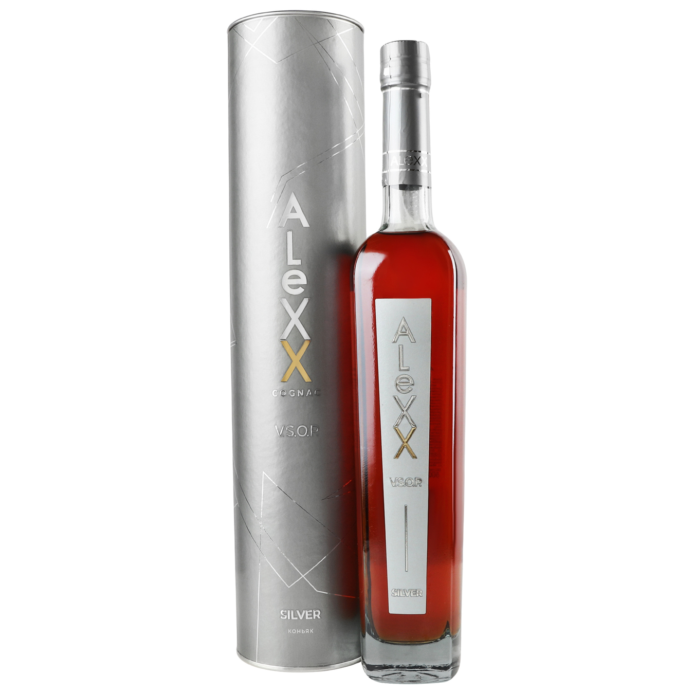 Cognac Alexx Silver 40% 0.5 l 2