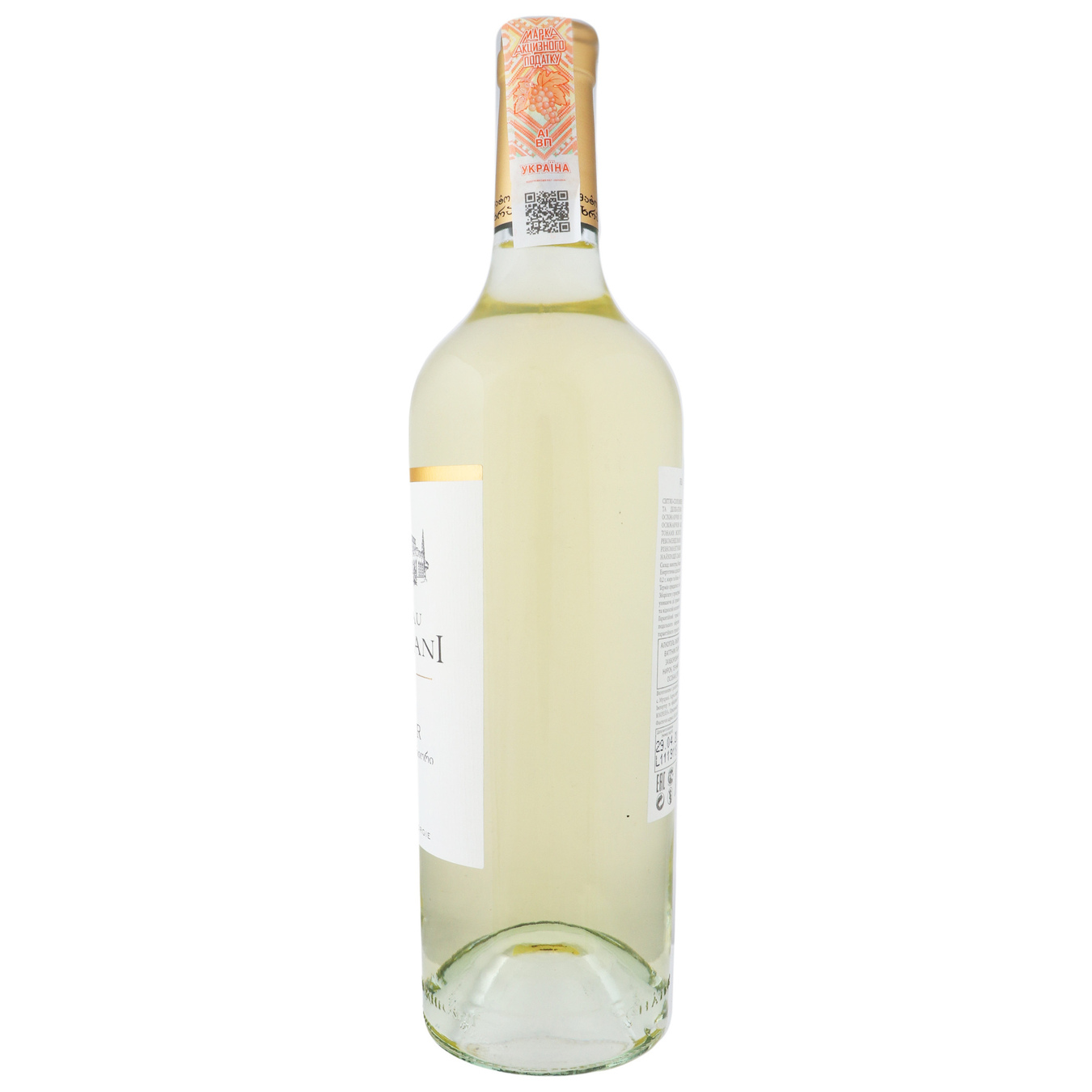 Вино Chateau Mukhrani Rkatsiteli белое сухое 12,5% 0,75л 4