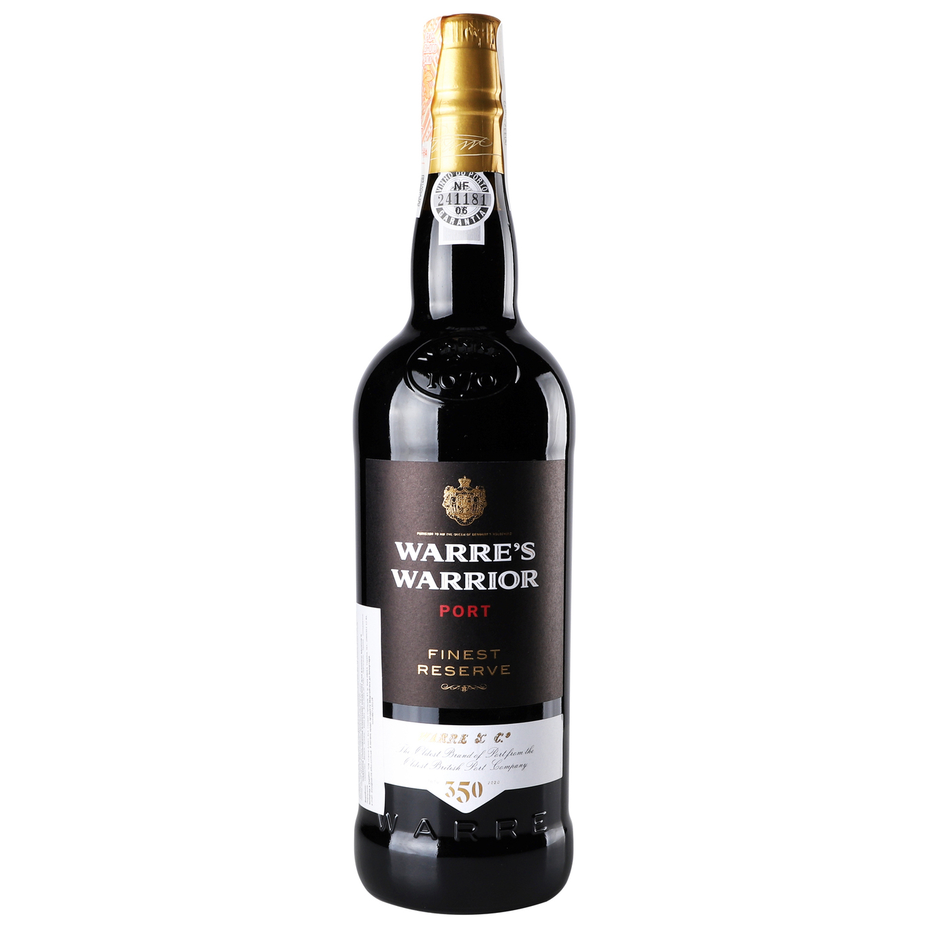 Вино Warre's Warrior Finest Reserve Port красное сухое крепленое 20% 0,75л