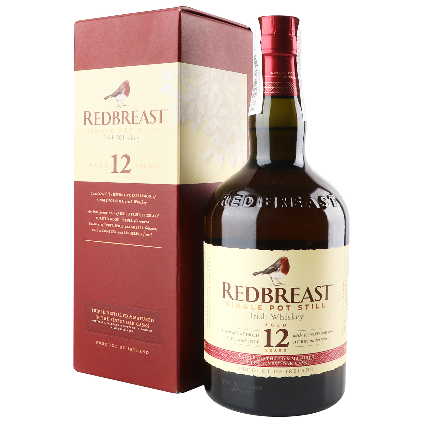 Виски Redbreast 12 лет 40% 0,7л в коробке 5